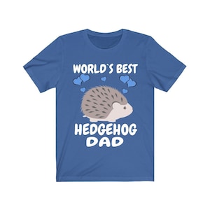 World&#39;s Best Hedgehog Dad Shirt, Hedgehog Lover Shirt, Hedgehog Shirt, Hedgehog Owner Gift, Hedgehog Boy T-Shirt