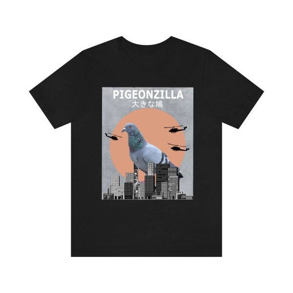 Pigeonzilla Funny Pigeon Shirt, Pigeon Lover Shirt, Pigeon Shirt, Bird Lover Gift, Birding Boy Girl T-Shirt