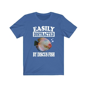Easily Distracted By Discus Fish Shirt, Discus Lover Shirt, Discus Shirt, Discus Lover Gift, Boy Girl Shirt