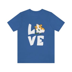 I Love Guinea Pigs Shirt, Guinea Pig Owner Shirt, Guinea Pig Lover Gift, Guinea Pig Shirt, Animal Adult Kids T-Shirt