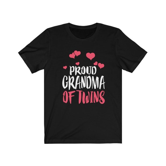Proud Grandma Of Twins Shirt - Twins Pregnancy Announcement Proud Grandma Of Twins Shirt - Twins Pregnancy Announcement