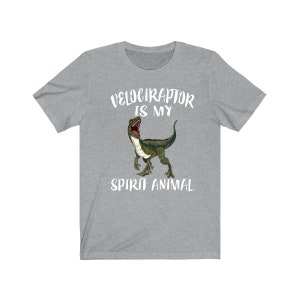 Velociraptor is mijn Geest Animal Shirt, Velociraptor Lover Shirt, Dinosaur shirt, Dinosaur Lover Gift Dier Volwassen Peuter Kids T-Shirt