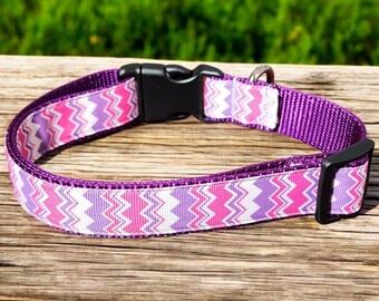Chevron Buckle Collar XL