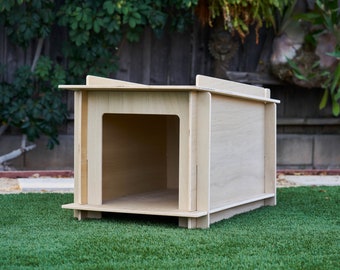 The Dog Den Custom Flat-Pack Dog House