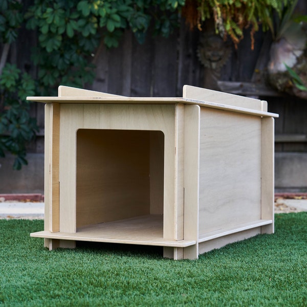 Dog House Outdoor Etsy