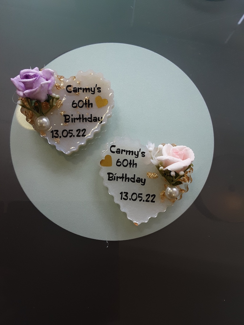Personalized Wedding Favours for Guests/resin Fridge for