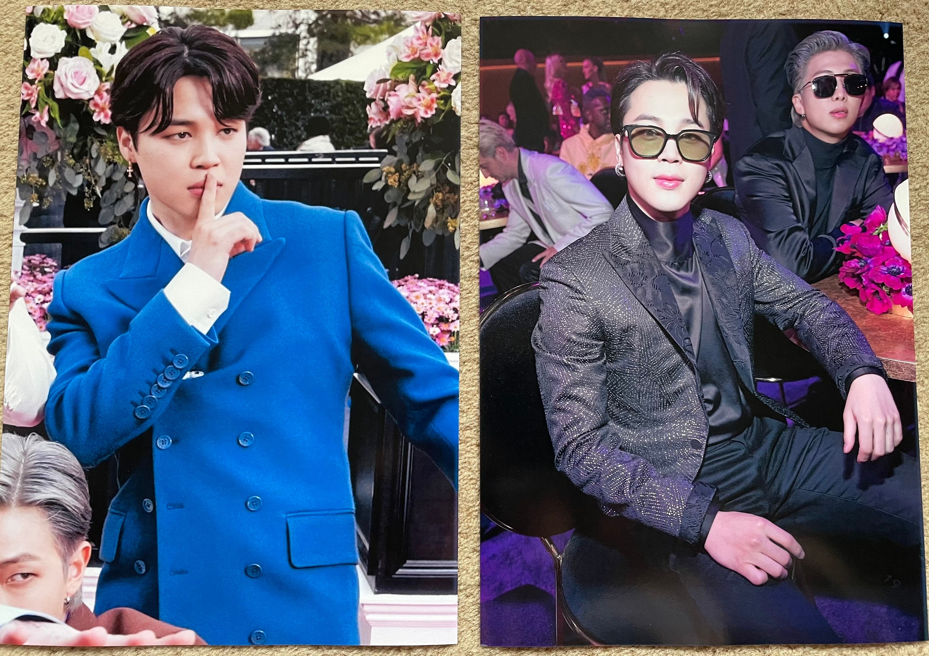 BTS Jimin Grammy 2022 Prints Etsy