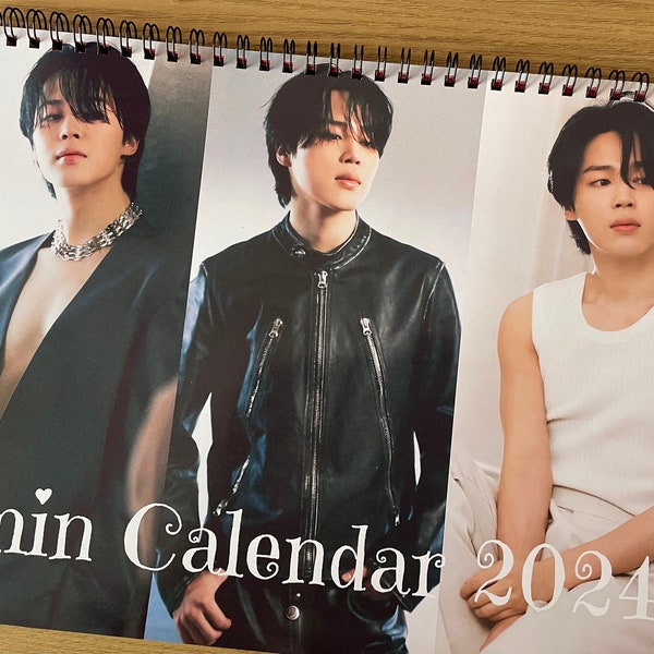 BTS Jimin Calendar 2024