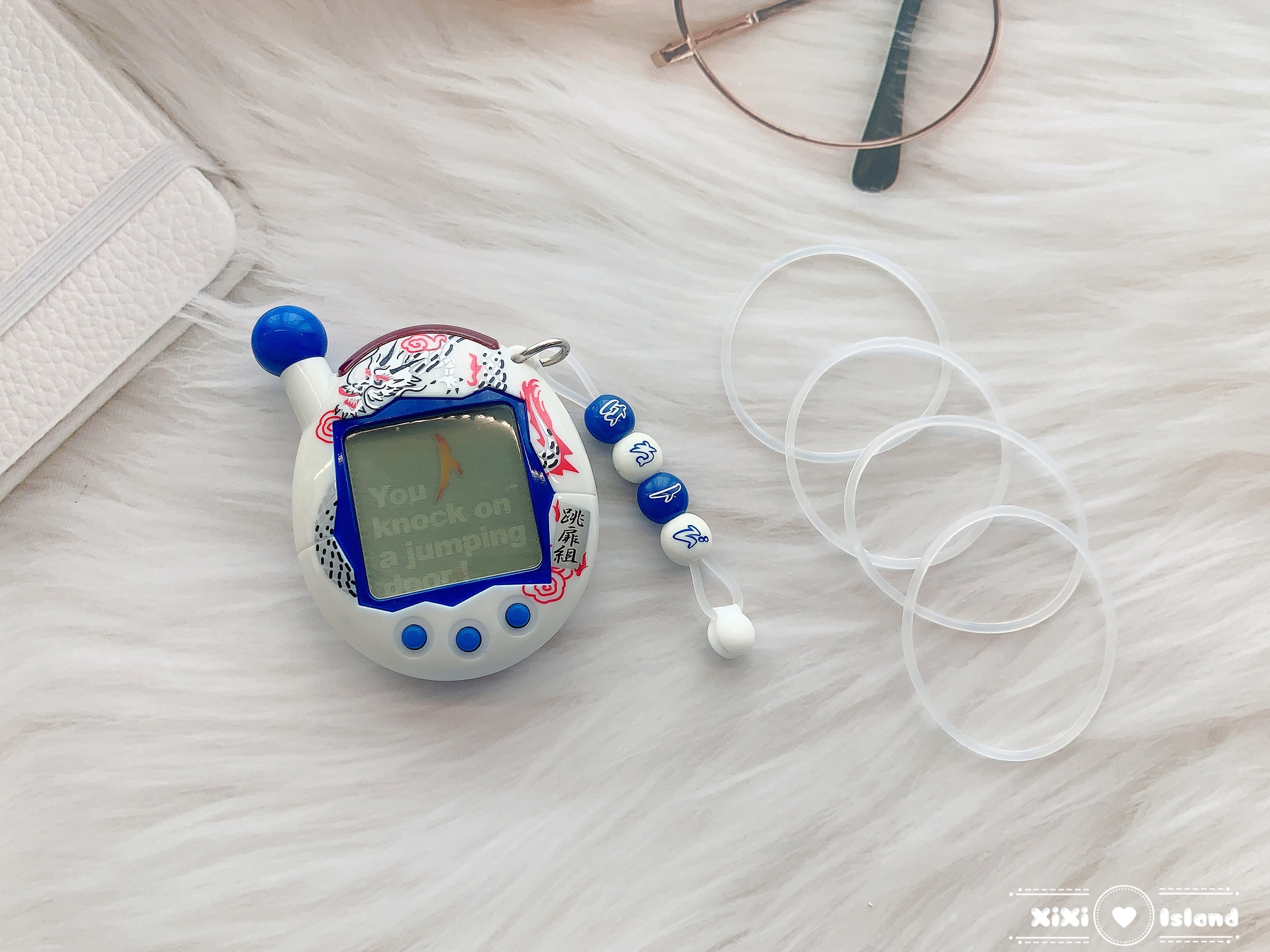 Tamagotchi Charm Elastic Band｜silicone Band｜beads Charm