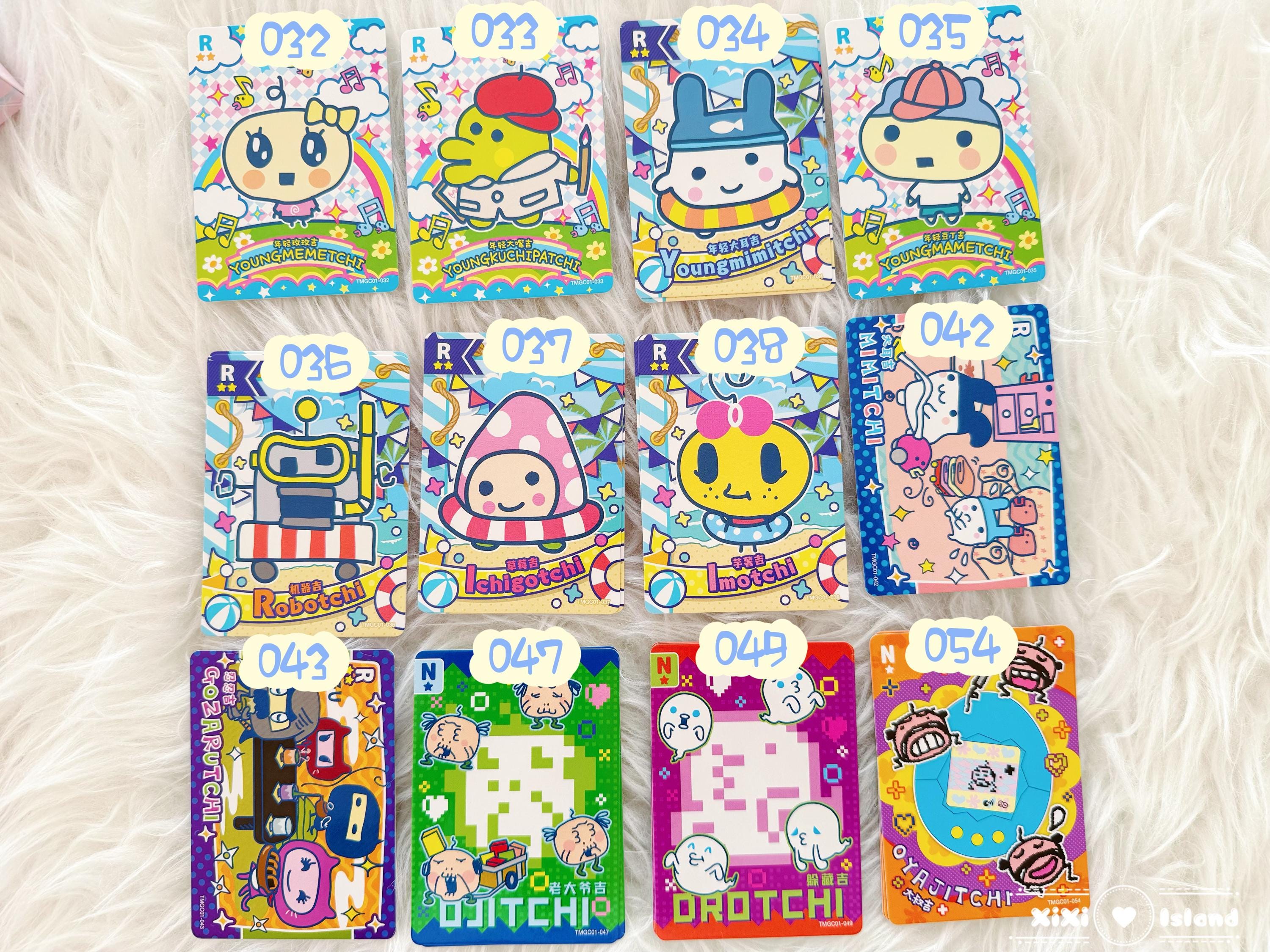 New BANDAI | Original Cards Tamagotchi Happy Collection Card | TCG