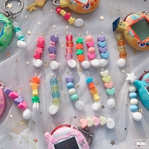 Tamagotchi charm|beads string charm|Tamagotchi connection