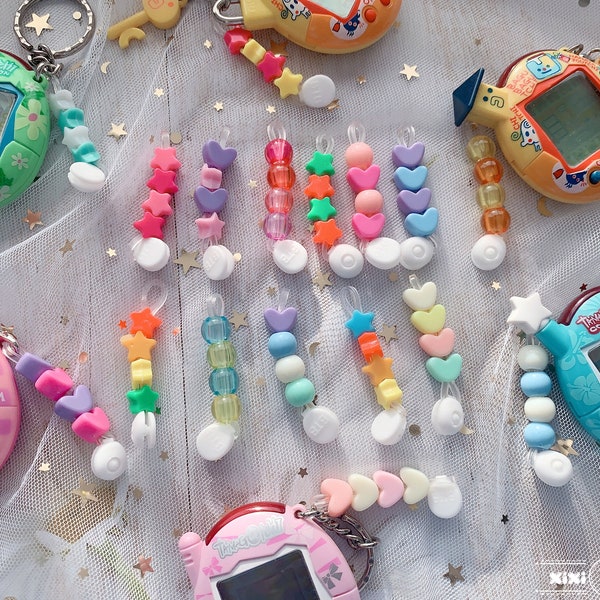 Tamagotchi charm|beads string charm|Tamagotchi connection