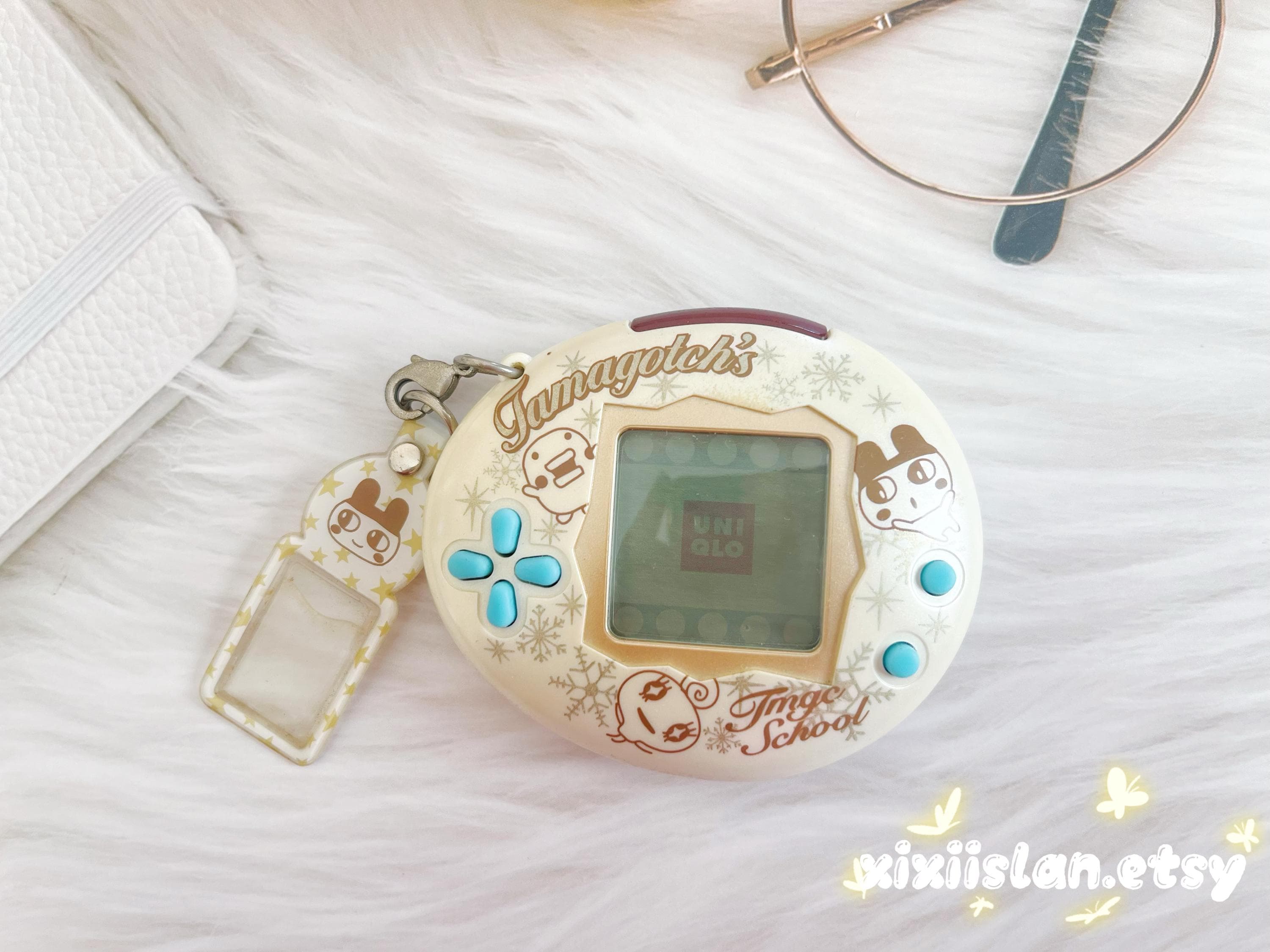 Tamagotchi たまごっちSchool ユニクロver Tamagotch's Limited Edition | Tamagotchi School UNIQLO Gold - Etsy