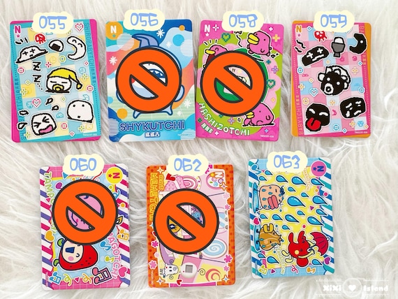 New BANDAI | Original Cards Tamagotchi Happy Collection Card | TCG