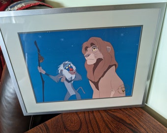 1995 Disney Commemorative Lithograph from the Lion King