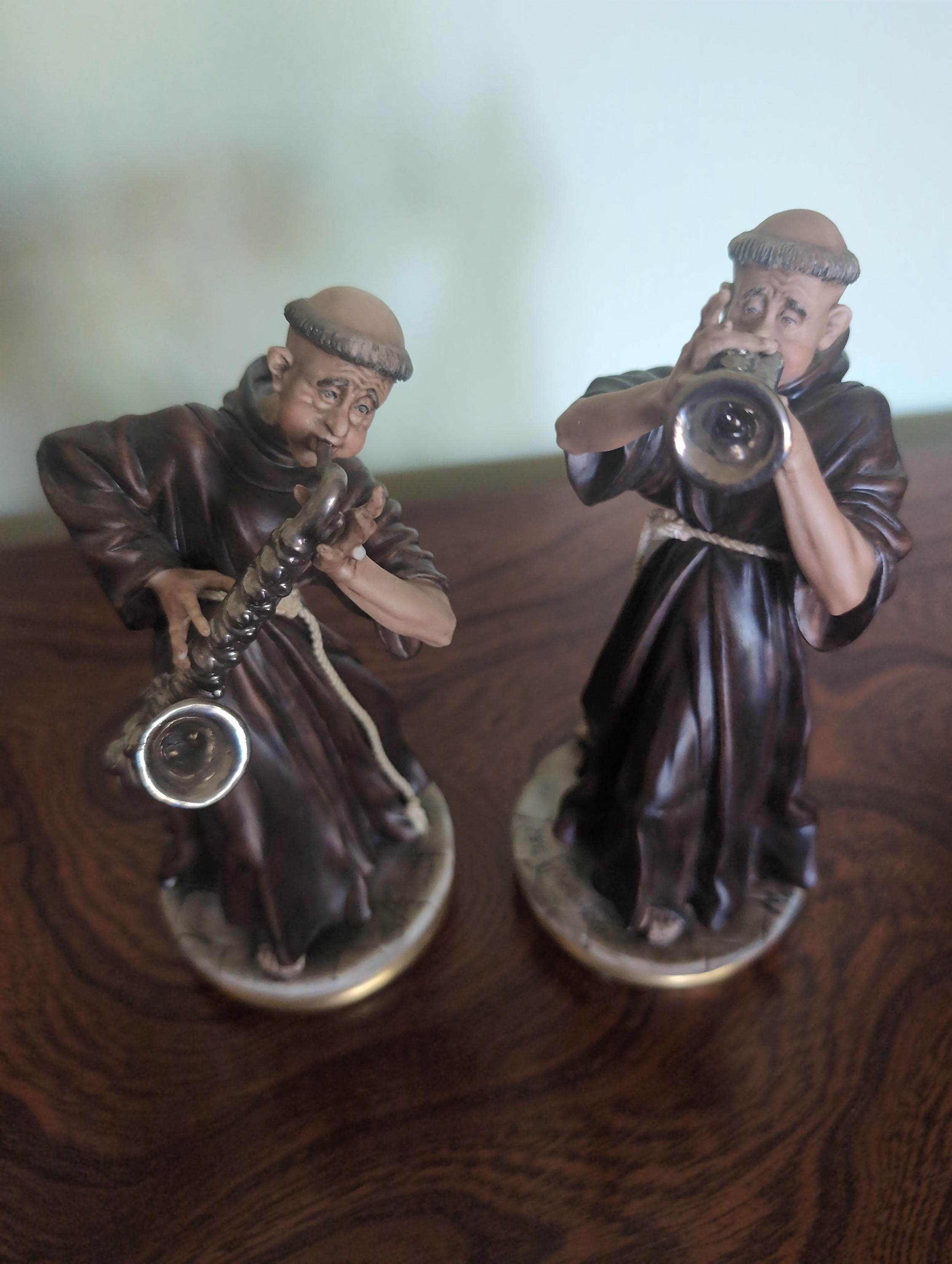 Vintage Capodimonte Musicians Figurines - Etsy