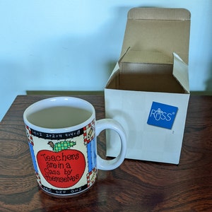 A Little Old School House Ceramic Mug by Russ Berrie