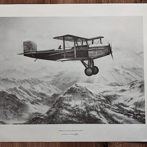 A Vintage McDonnell Douglas M-2 Mailplane poster