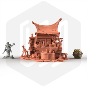 Magic Stand - Medieval Market Terrain Suitable for 28 and 32mm ...