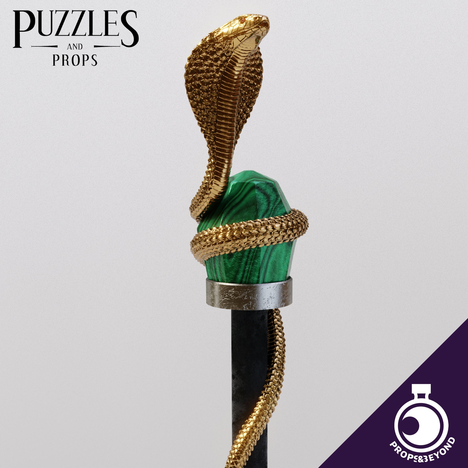 Scepter of the Python Life-sized Prop for Cosplay Larping - Etsy