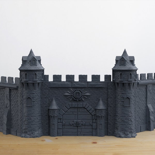 Citadel Modular GM Screen with Built-In Dice Towers - by Fates End - for D&D, Pathfinder and other RPG Games