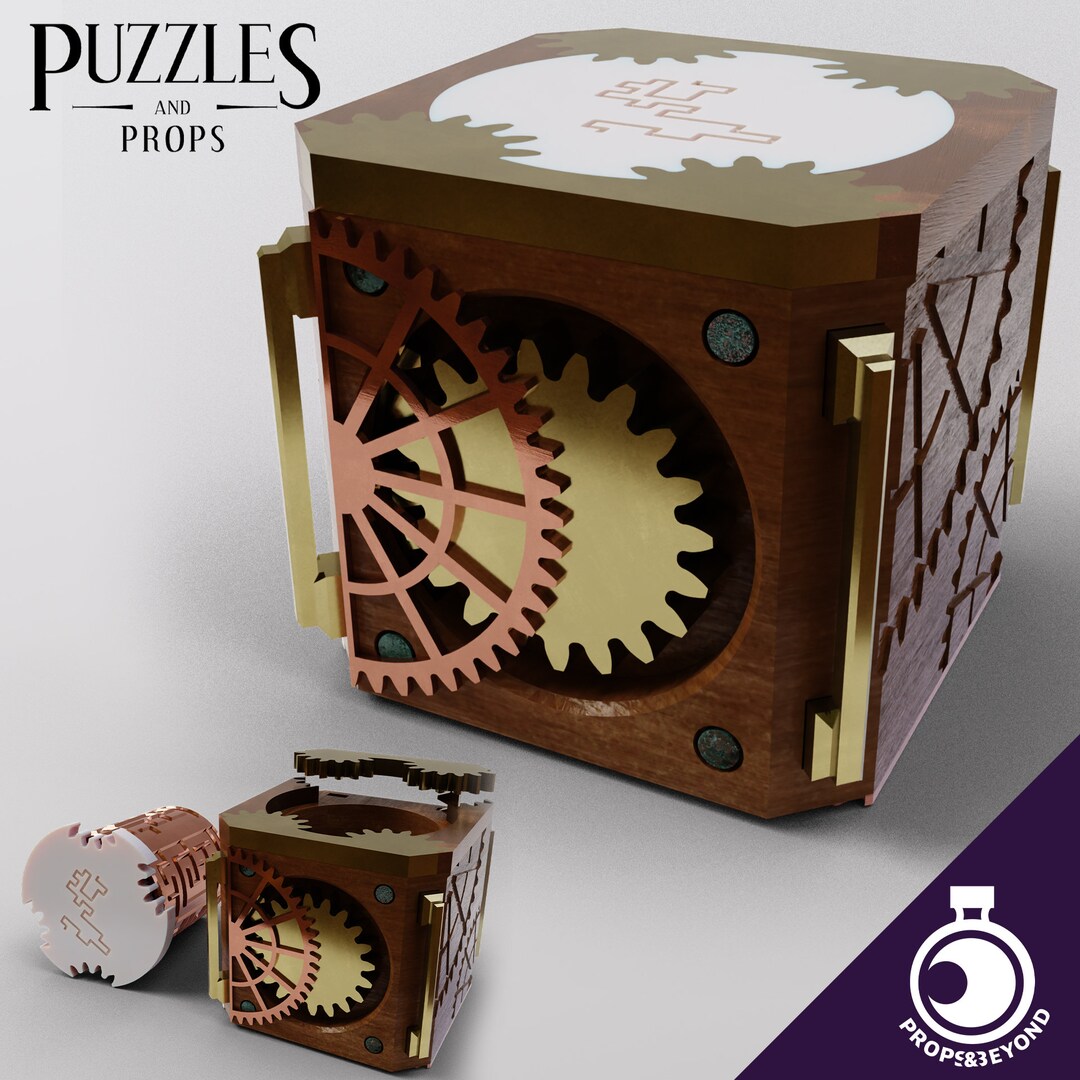 Ticking Labyrinth - Puzzle Box - Life-sized Prop for Escape Rooms ...