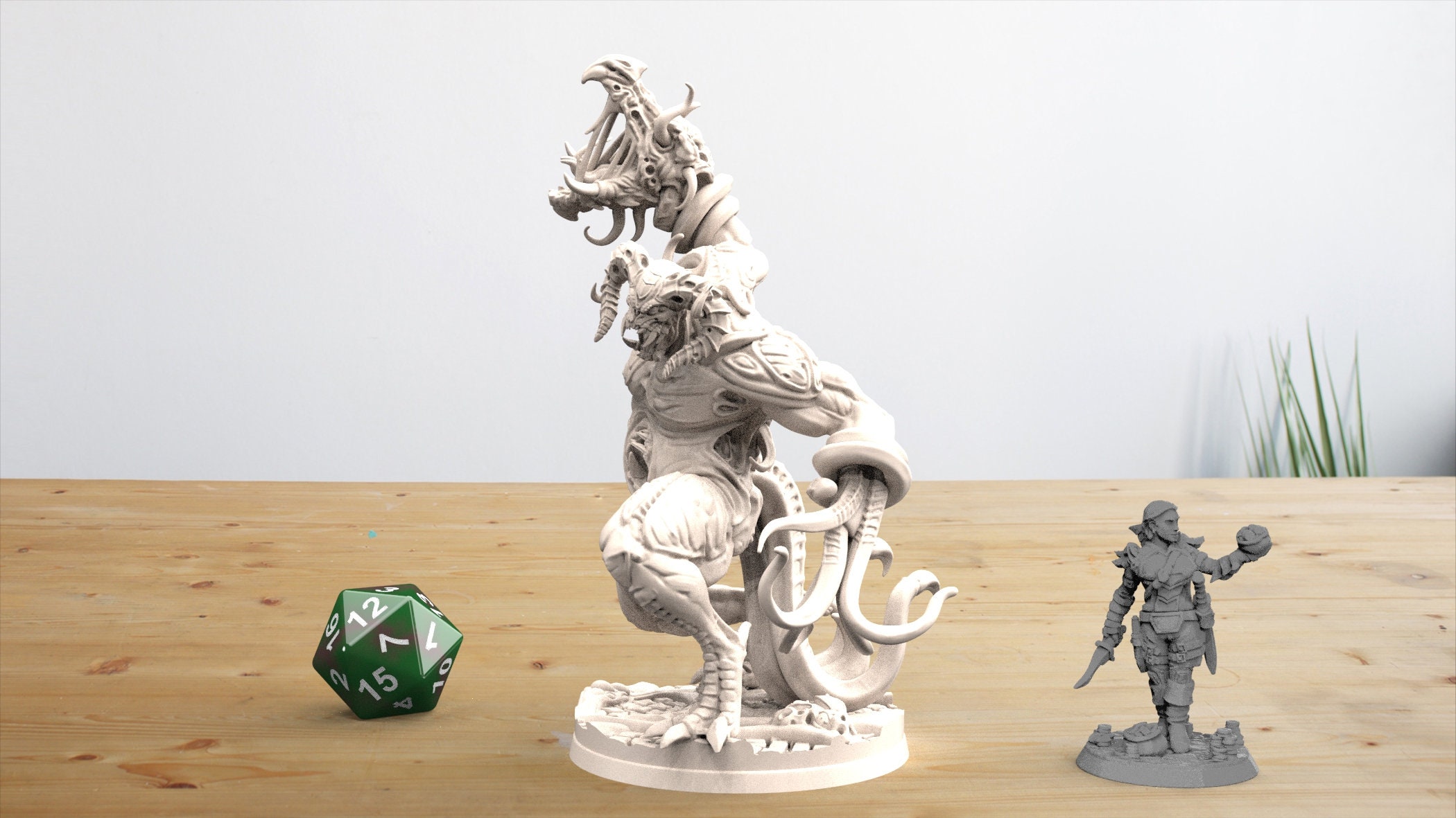 Sokar's Disciple Mage Reaper Sokar's Disciple - 25mm Heroic Scale ...