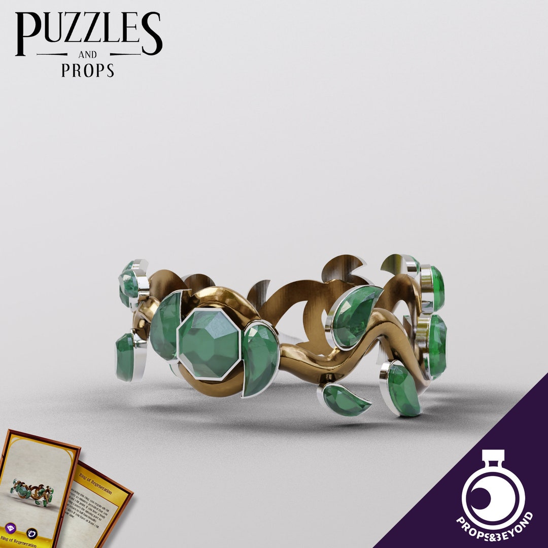 Ring of Regeneration Lifesized Prop for Cosplay, Larping and RPG Games