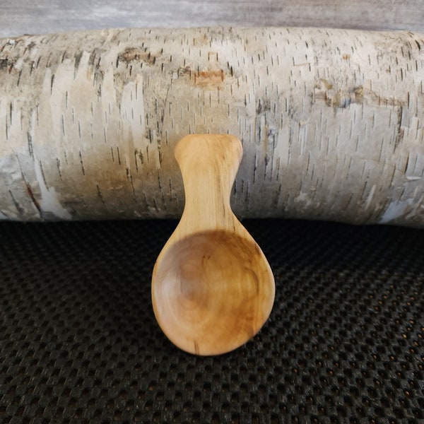 Hand Carved Willow Coffee Scoop