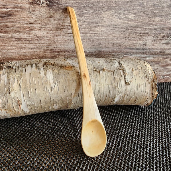 Hand Carved Willow Cooking/Eating Spoon