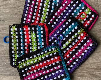 Beaded Fidget Toy | Fidget Square | Keychain