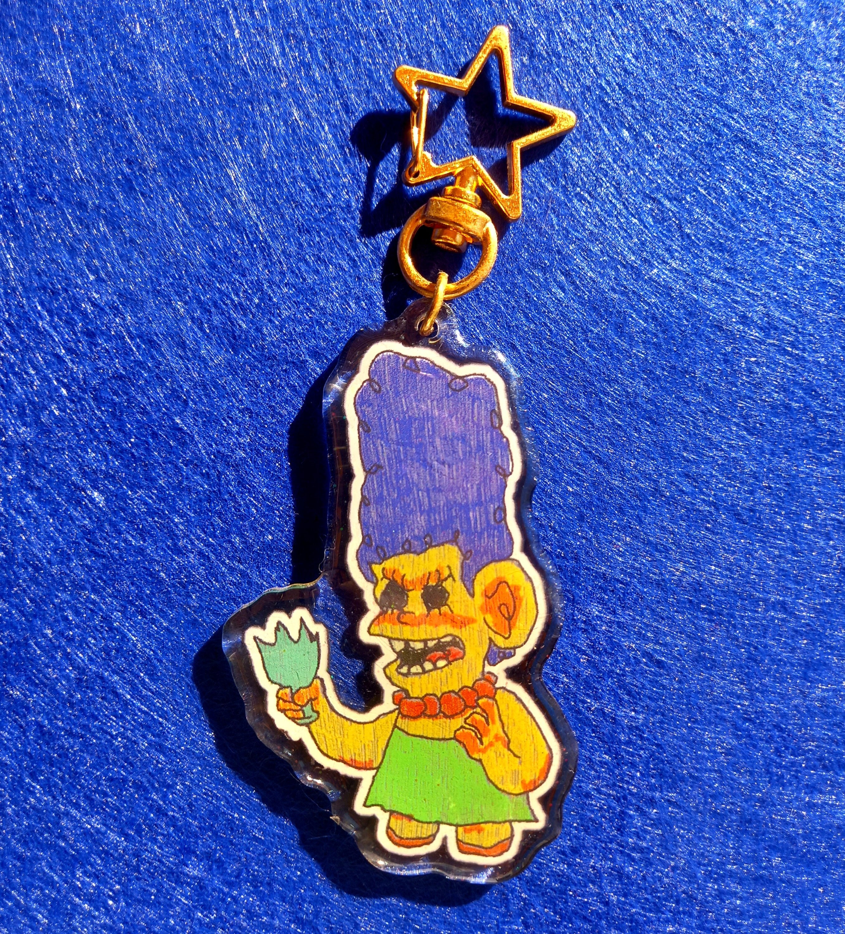 Simpsons Charms Etsy Sweden