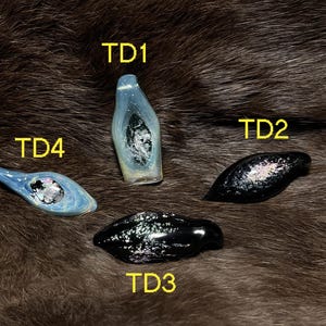 Dichroic Glass Pendant Necklace