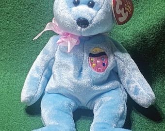 Rare 2001 Frankenteddy TY Beanie Baby: Tag Errors, Collectible