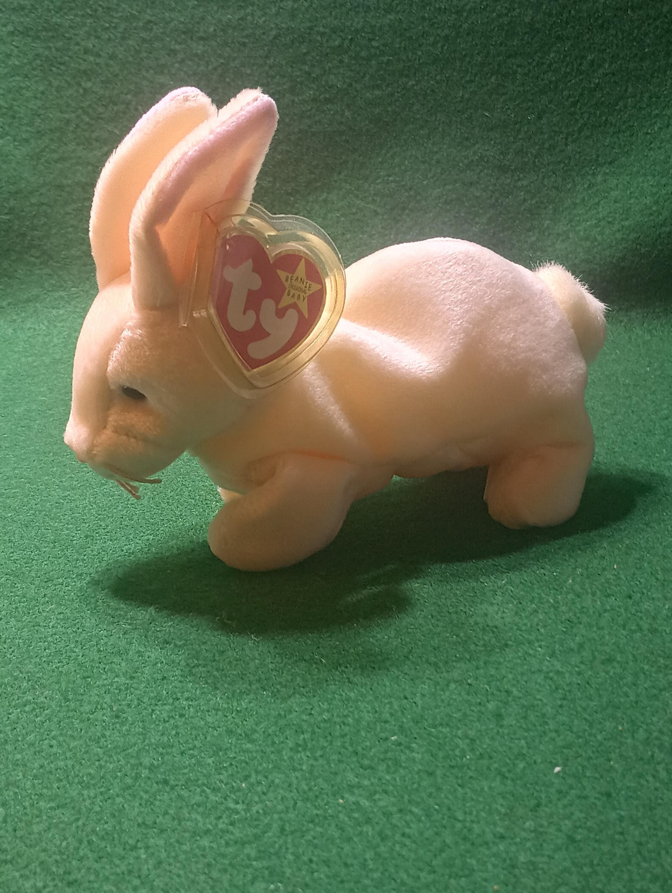 Nibbler Ty Beanie Baby Bunny: 1998 Vintage Collectible With Errors