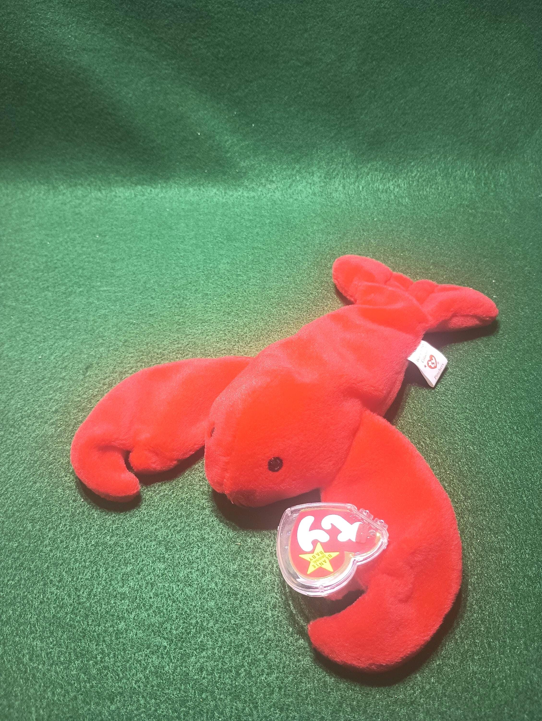 Pinchers Ty Beanie Baby: 1993 Rare Error Edition, Mint Condition