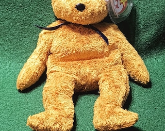Rare Ty Fuzz Beanie Baby: 1998 Vintage Collectible with Errors