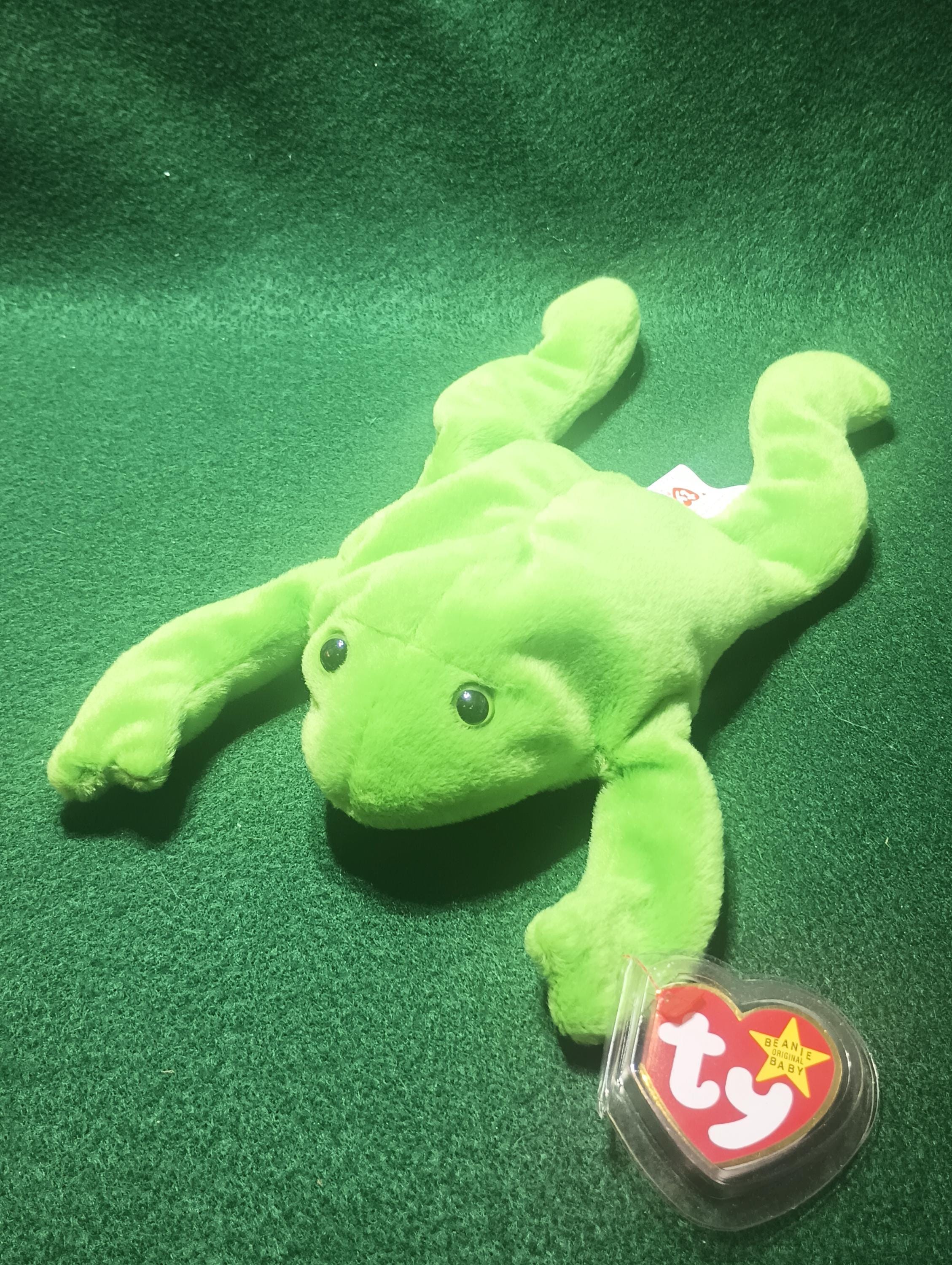 Legs the Frog Beanie Baby