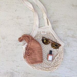 Organic Cotton String Beach Bag image 1