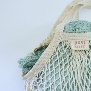 Organic Cotton String Beach Bag image 3