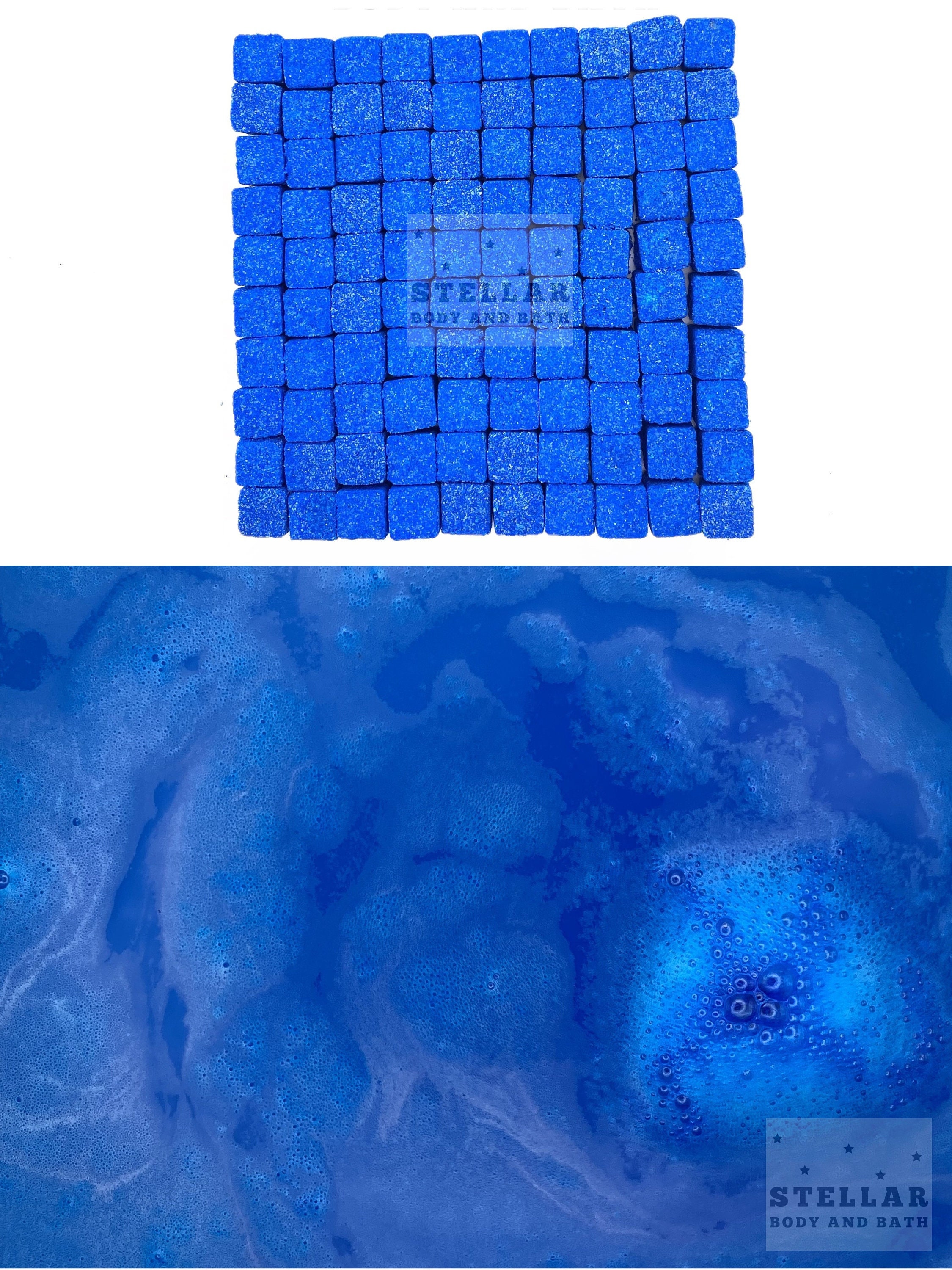 Blue Bath Bomb Embeds
