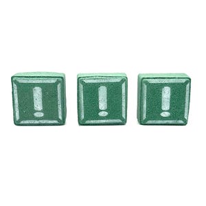 Exclamation Square Surprise Bath Bomb 3 Pack