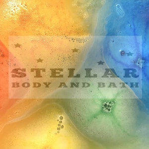 Rainbow Bath Bomb Embeds - (Heavy Dye Load) image 3