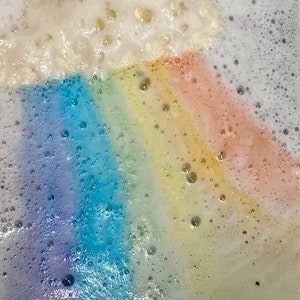 Rainbow Cloud Bath Bomb