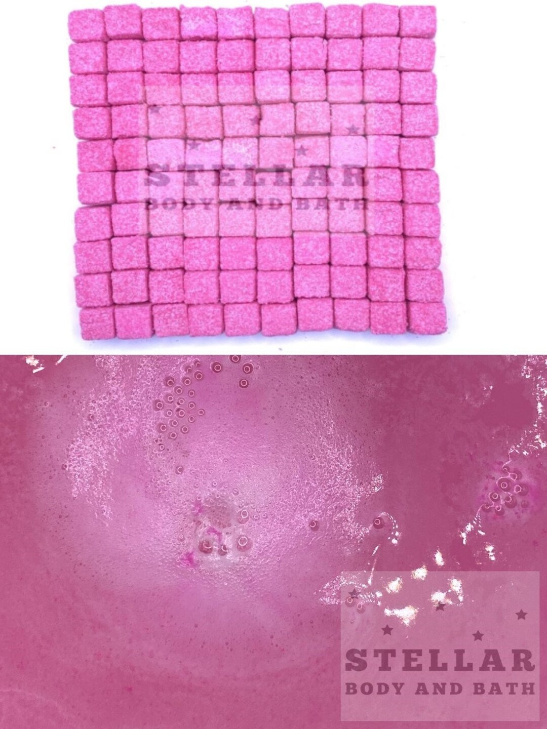 Pink Bath Bomb Embeds Etsy