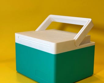 Green Ice Cooler Deck Box For Magic The Gathering MTG EDH Commander Custom Deck Box TCG Storage Fits 100 Double Sleeved Tcg Cards