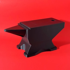 Caja de mazo Black Anvil para Magic The Gathering, MTG, EDH, Commander, TCG personalizado. Capacidad para 100 cartas con funda doble para mazos con temática de equipo.