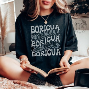 Boricua Shirt, Latina Shirt, Boricua AF, Gift for Puertorriqueña, Puerto Rico, Poderosa Shirt, Latina Feminist, Wepa Shirt Puerto Rican Gif