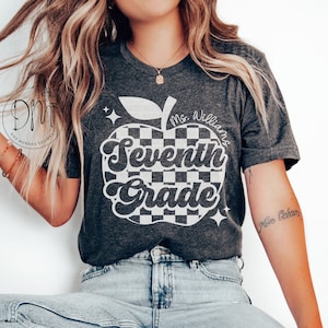Seventh Grade Teacher Shirt, Seventh Grade Shirt Custom Seventh Grade Team Shirt 7th Grade Shirt 7th Grade Teacher Shirt 7th Grade Squad Tee
