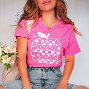 Fourth Grade Teacher Shirt, Fourth Grade Shirt Custom Fourth Grade Team Shirt 4th Grade Shirt 4th Grade Teacher Shirt Fourth Grade Squad Tee
